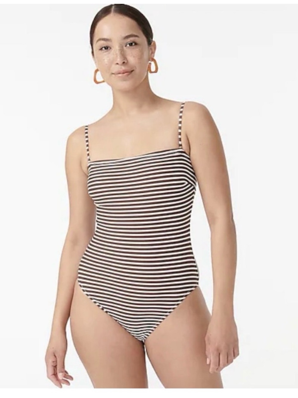 Bandeau one-piece swimsuit
